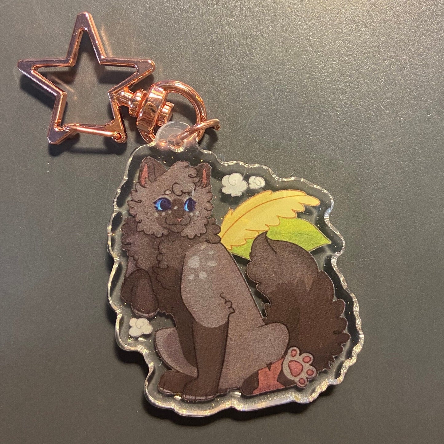 Cinderpelt Warrior Cats Acrylic Charm