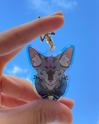 Jayfeather Warrior Cats Acrylic Charm