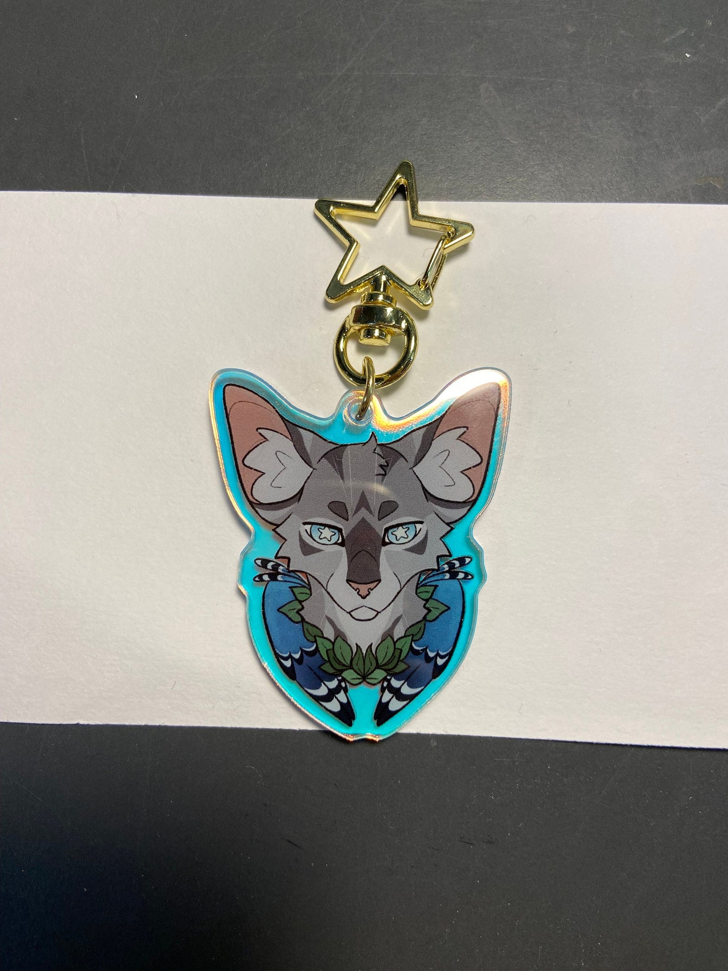 Jayfeather Warrior Cats Acrylic Charm