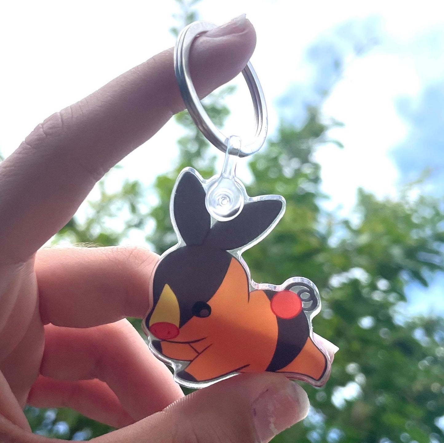 Pokémon Keychain Tepig