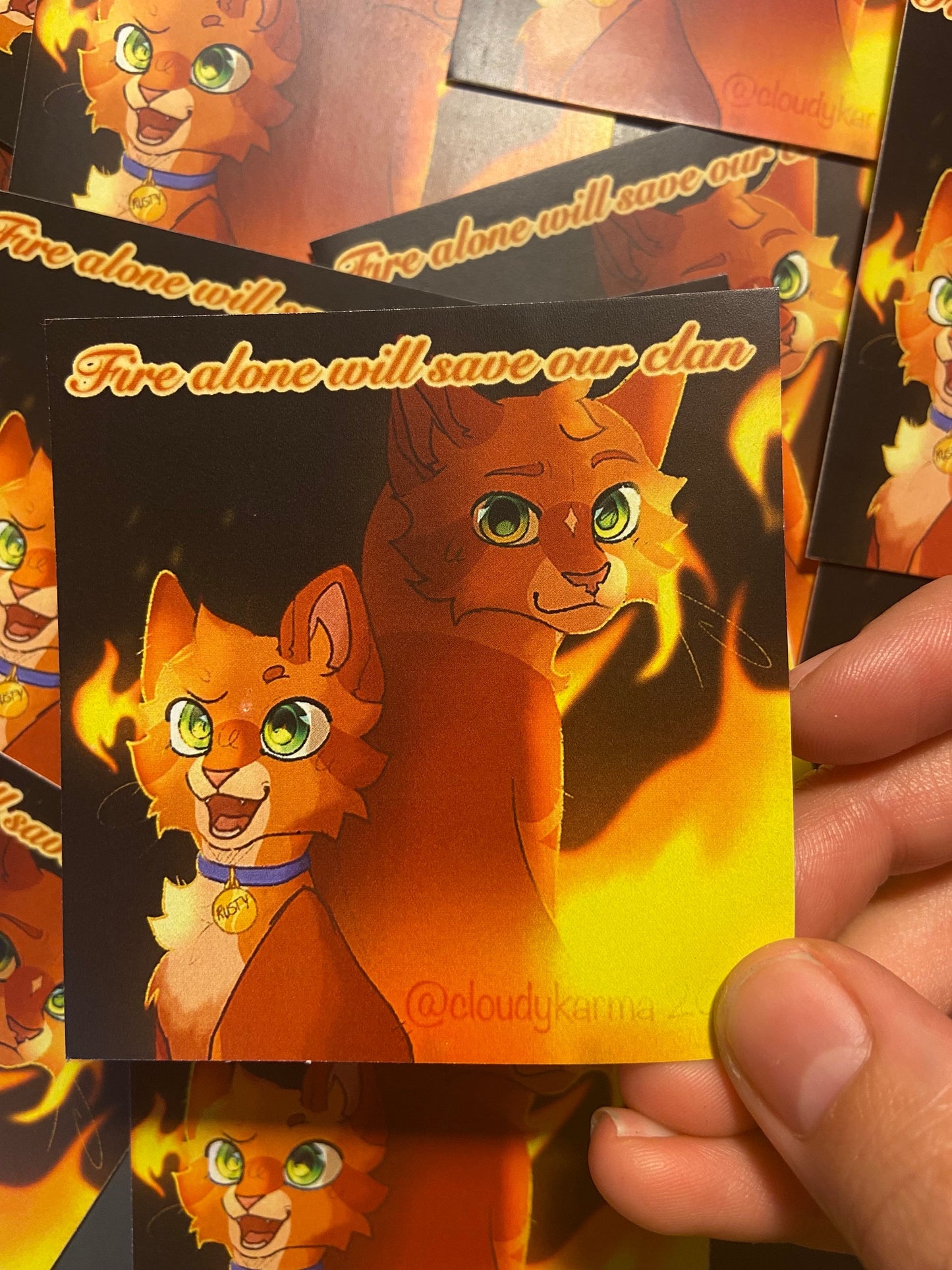 Warrior Cats- Fire alone will save our clan