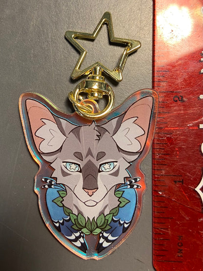 Jayfeather Warrior Cats Acrylic Charm