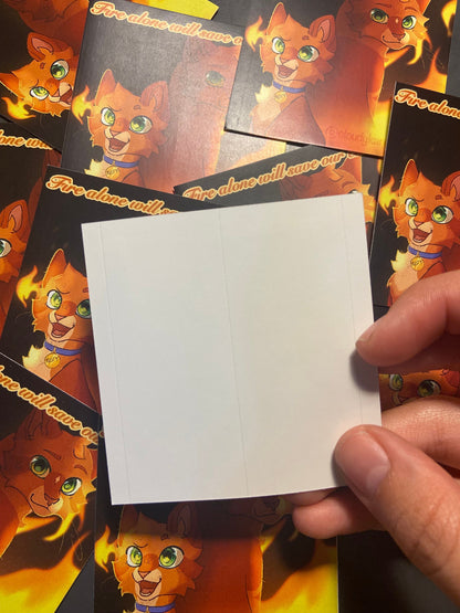 Warrior Cats- Fire alone will save our clan