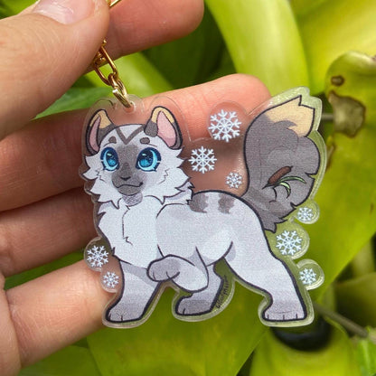 Frostpaw Warrior Cats Acrylic Charm