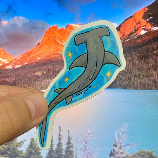 Hammerhead Shark Sticker
